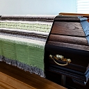 Funeral accessories, coffin